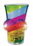 Hott Light Up Boob LGBT Bachelorette Party Flashing Shot Glass Necklace